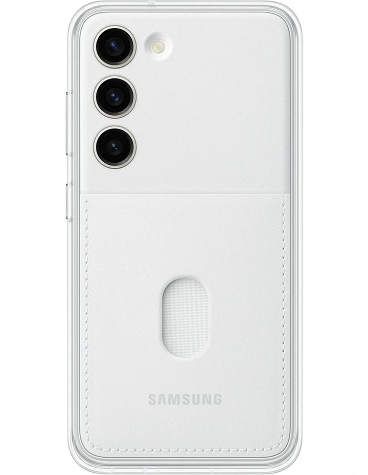 Samsung Galaxy S23 Frame Case in White image 1