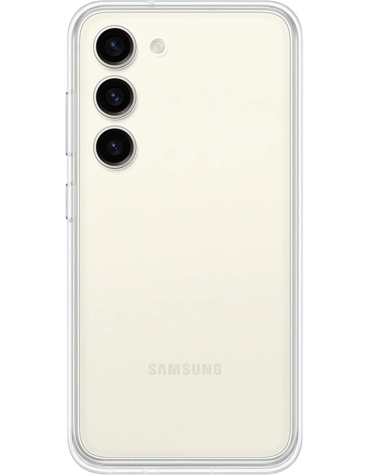 Samsung Galaxy S23 Frame Case in White image 2