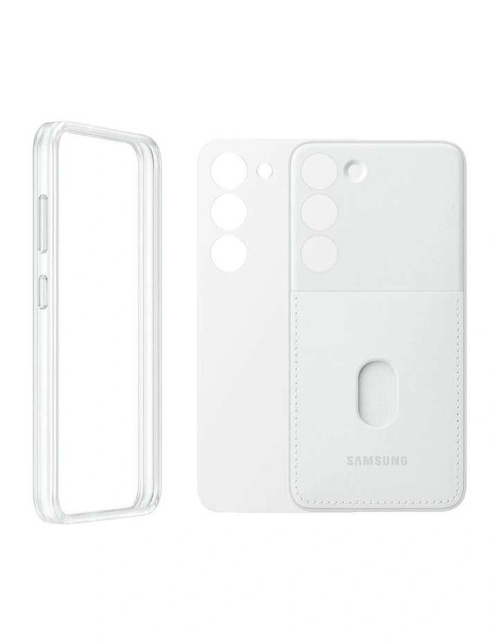 Samsung Galaxy S23 Frame Case in White image 4