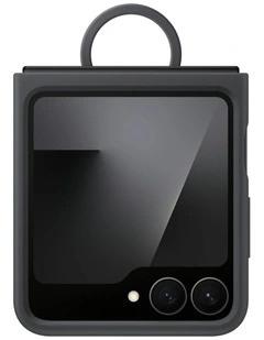 Galaxy Z Flip7 FE / Flip6 Silicone Case in Black