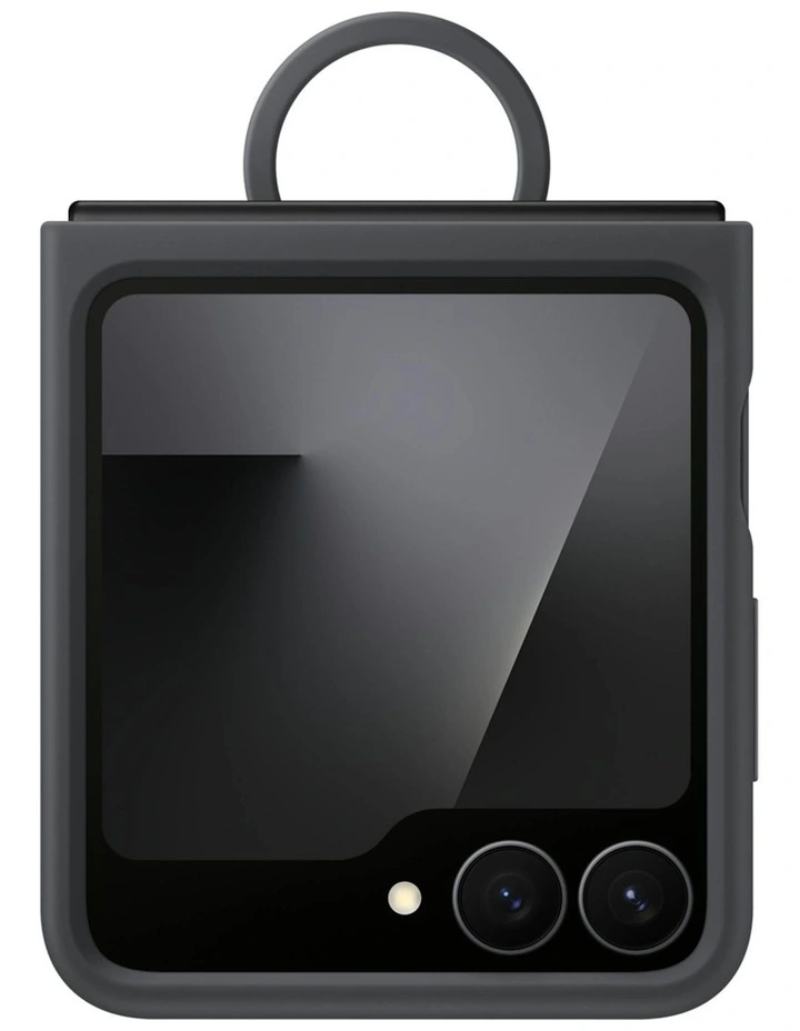 Galaxy Z Flip7 FE / Flip6 Silicone Case in Black image 1