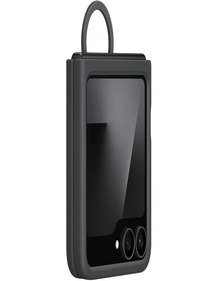 Galaxy Z Flip7 FE / Flip6 Silicone Case in Black image 3