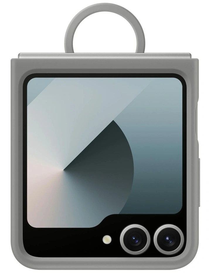 Samsung Galaxy Z Flip6 Silicone Case Gray image 1