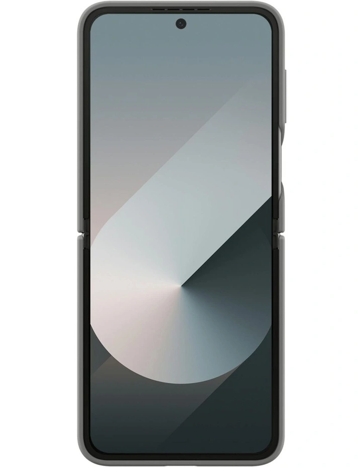 Samsung Galaxy Z Flip6 Silicone Case Gray image 2