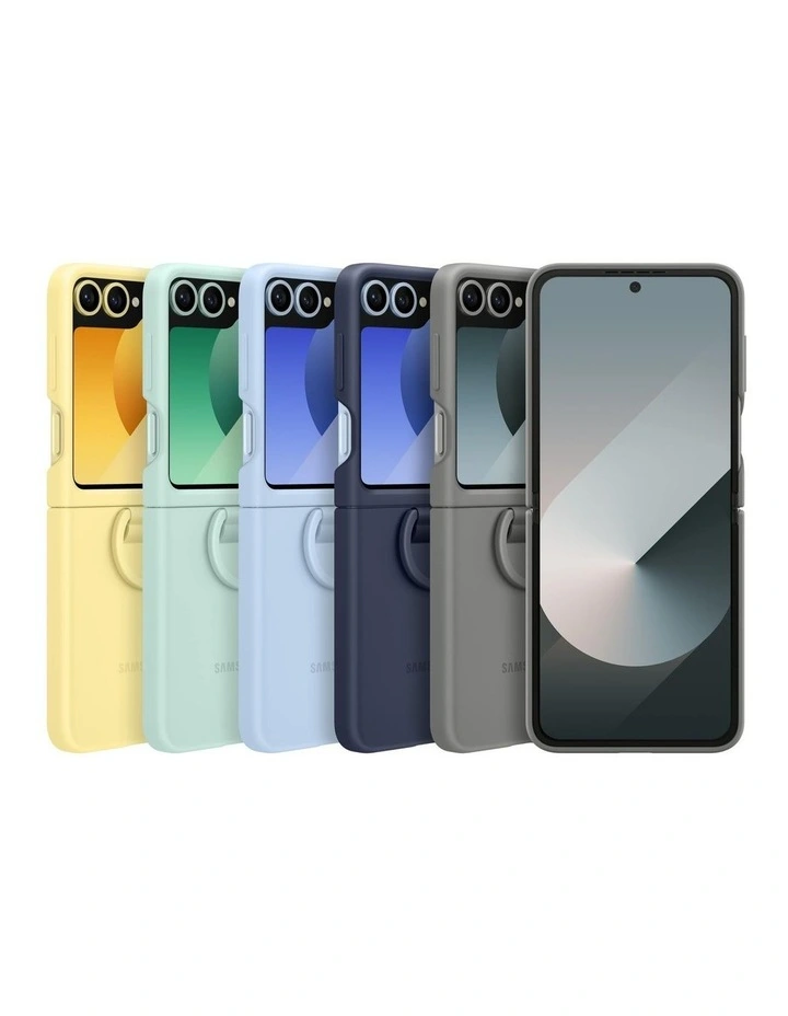 Samsung Galaxy Z Flip6 Silicone Case Gray image 7