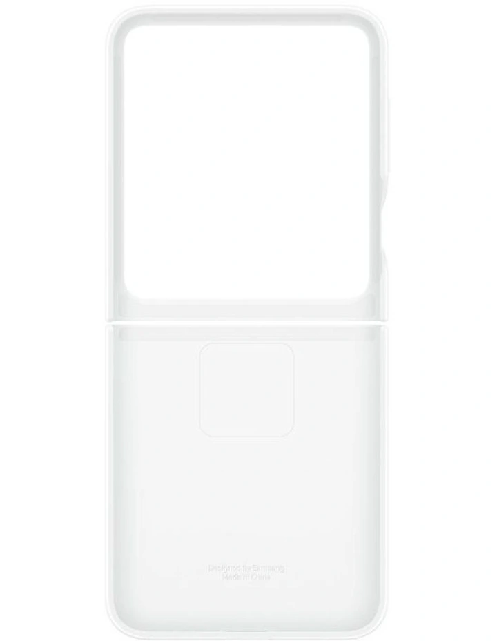 Galaxy Z Flip7 FE Flip6 Silicone Case in White image 6