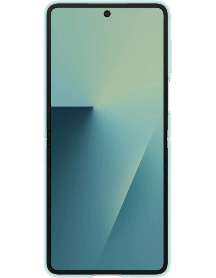 Galaxy Z Flip7 Silicone Ring Case in Mint image 2