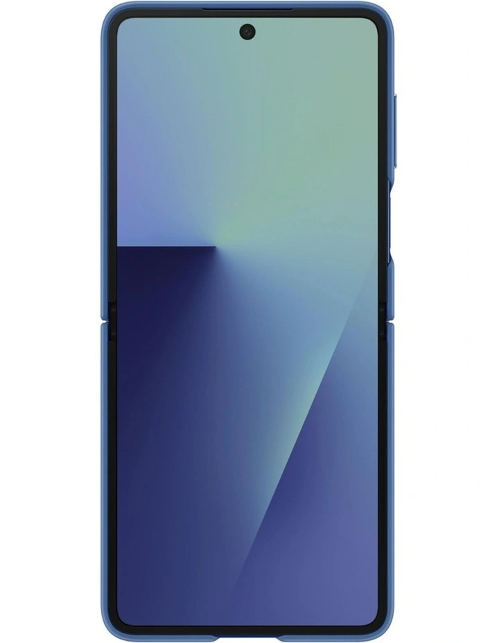 Galaxy Z Flip7 Ring Case Silicone in Blue image 2