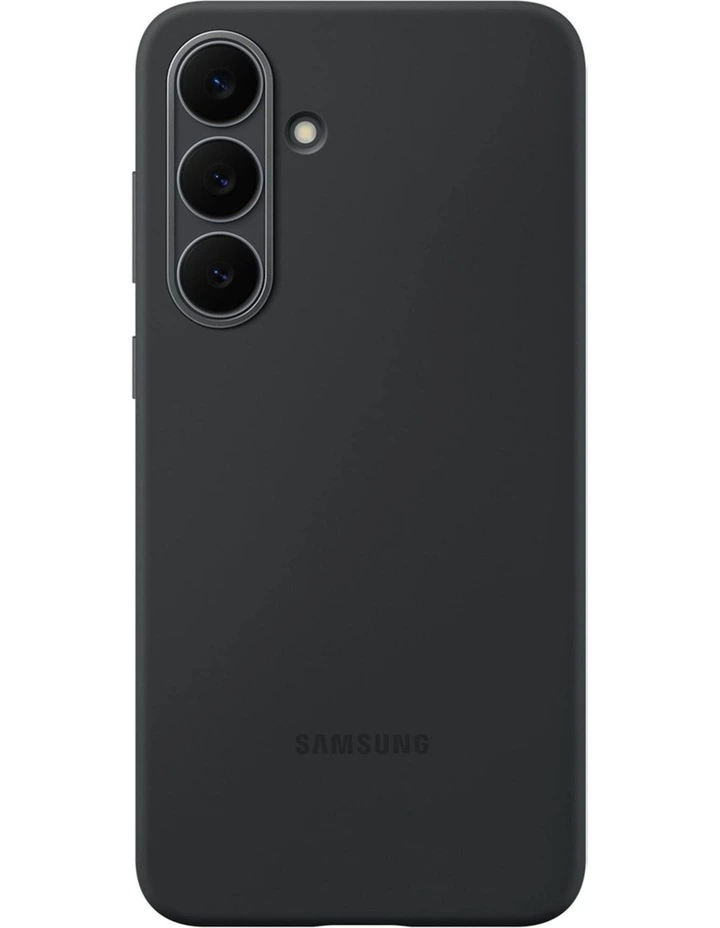Galaxy S25 FE Silicone Case in Black image 1