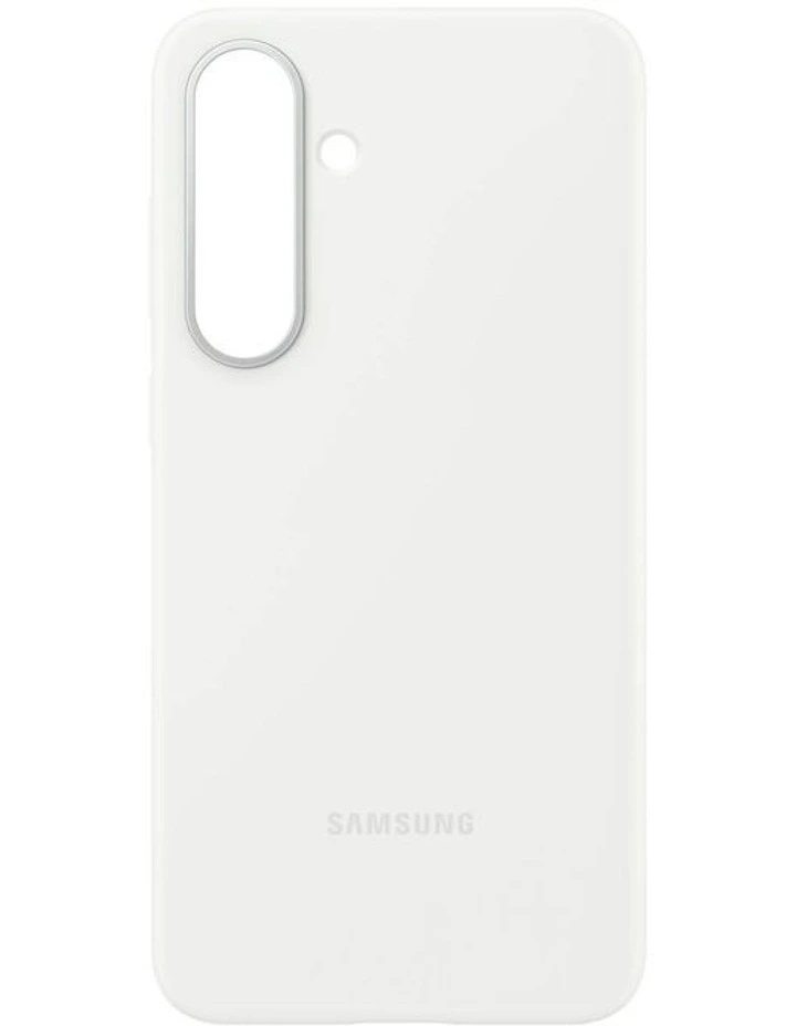 Galaxy S25 FE Silicone Case in White image 4