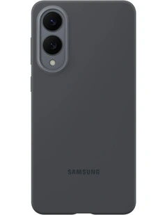 Galaxy S25 Edge Silicone Case in Black