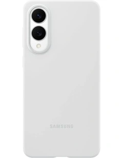 Galaxy S25 Edge Silicone Case in Light Gray