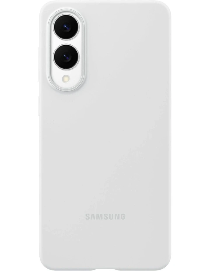 Galaxy S25 Edge Silicone Case in Light Gray image 1
