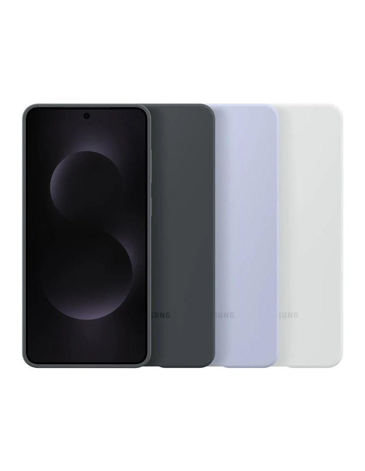 Galaxy S25 Edge Silicone Case in Light Gray image 6