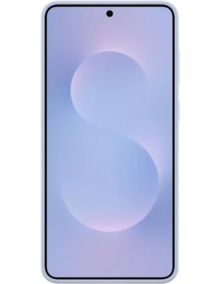 Galaxy S25 Edge Silicone Case in Light Blue image 2