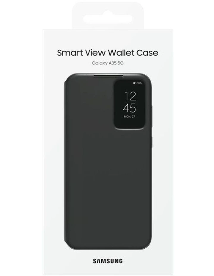 Galaxy A35 5G Smart View Wallet Case Blackin image 6