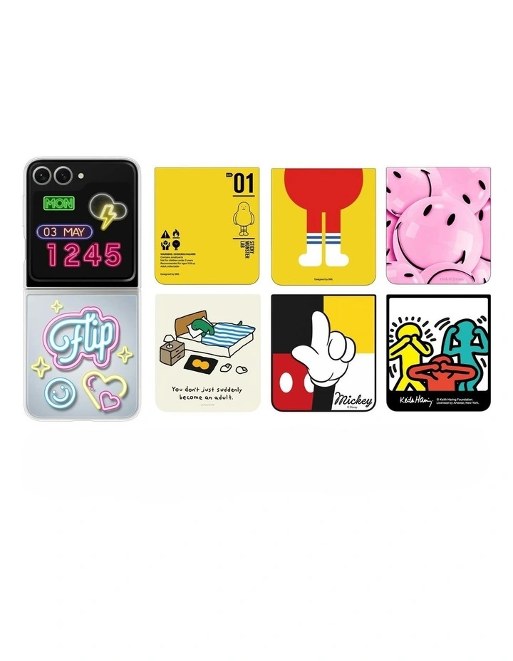 Galaxy Z Flip6 Flipsuit Case Bundle in Multi image 1