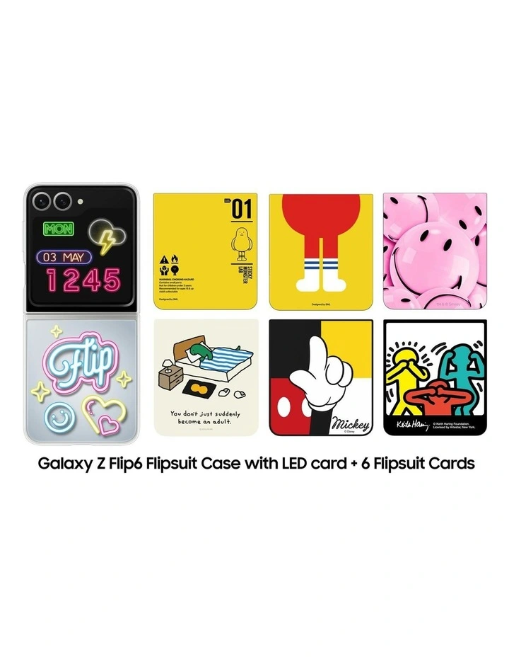 Galaxy Z Flip6 Flipsuit Case Bundle in Multi image 2
