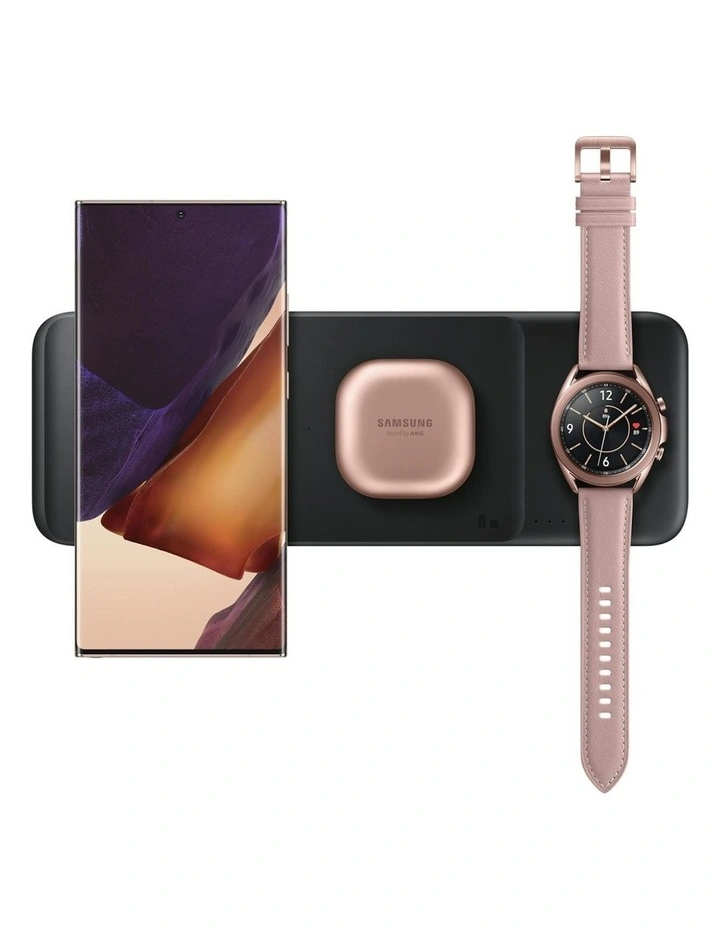 Wireless Charger Trio in Black image 2