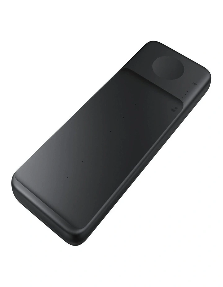 Wireless Charger Trio in Black image 3