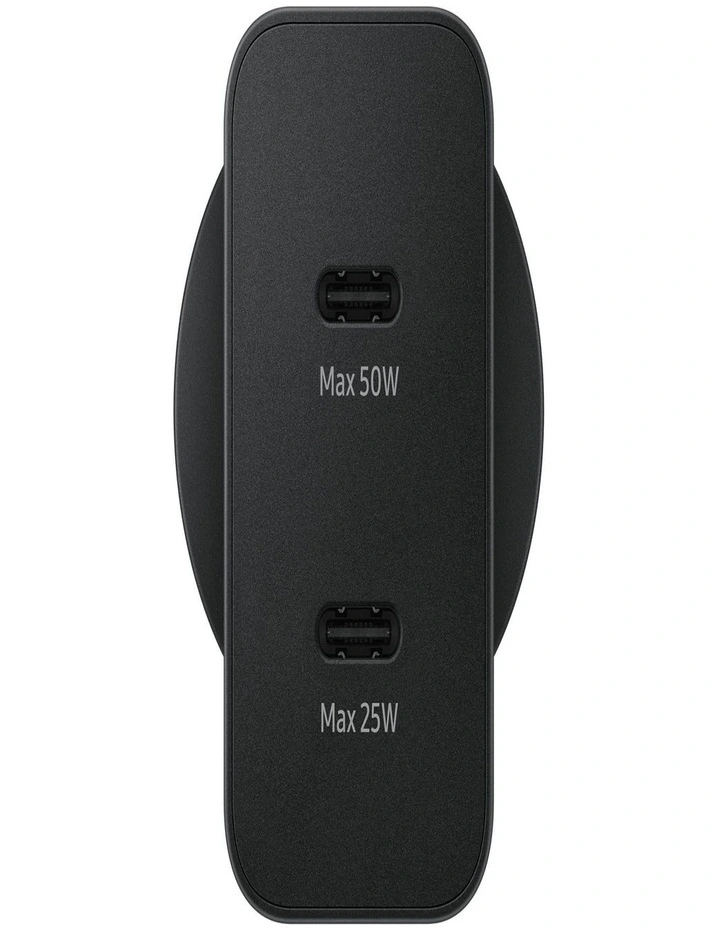 Power Adapter Duo 50W in Black image 3