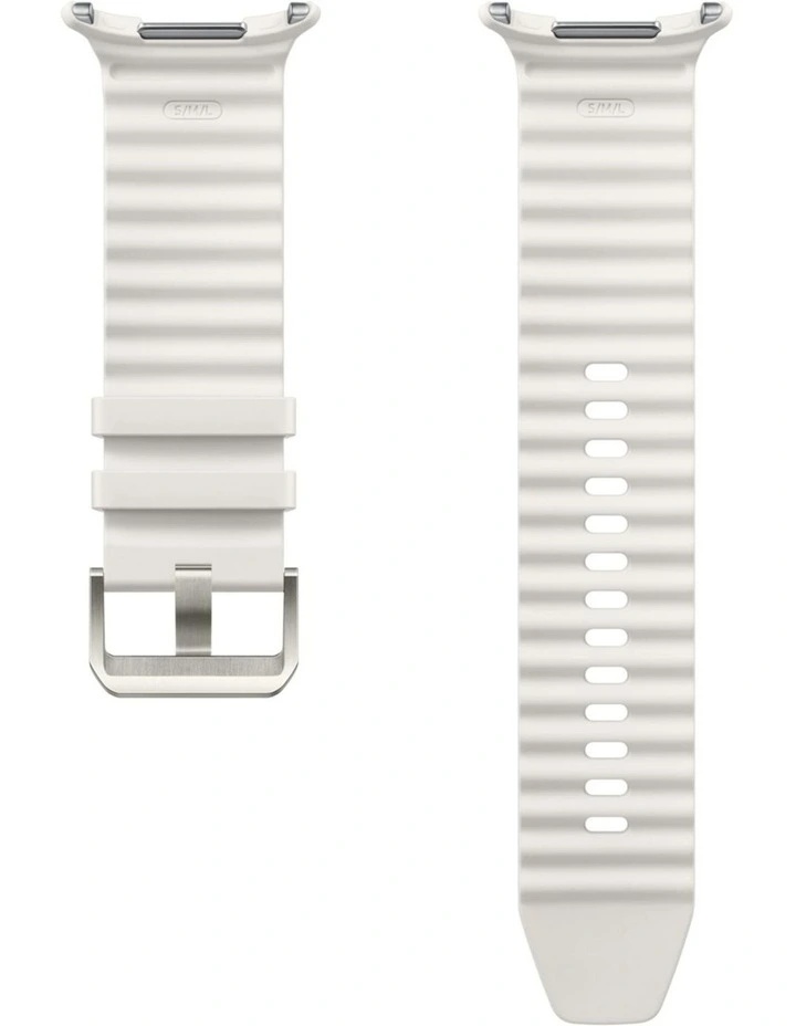 Galaxy Watch Ultra PeakForm Band in White Sand image 2