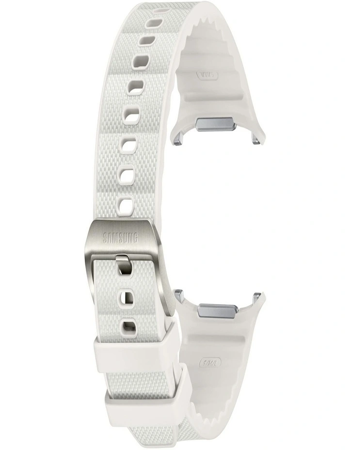 Galaxy Watch Ultra PeakForm Band in White Sand image 3