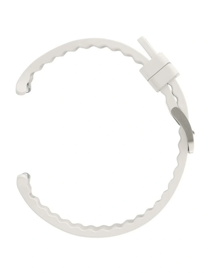 Galaxy Watch Ultra PeakForm Band in White Sand image 4