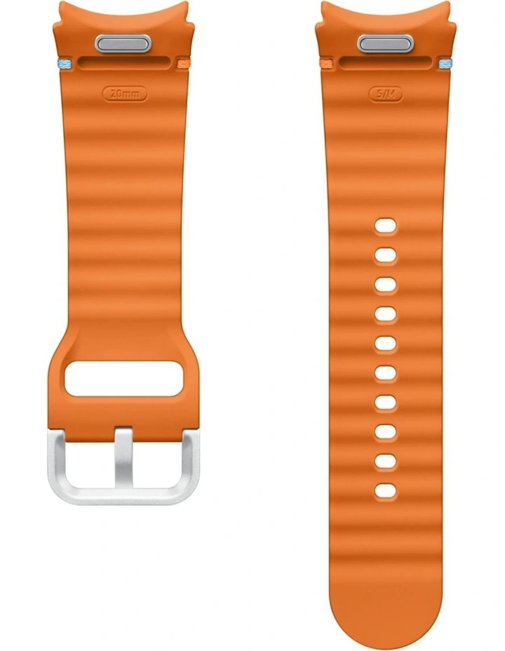 Galaxy Watch7 Sport Band in Small/Medium Orange image 2