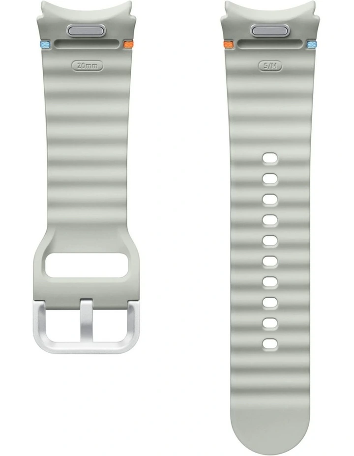 Galaxy Watch7 Sport Band in Small/Medium Silver image 2