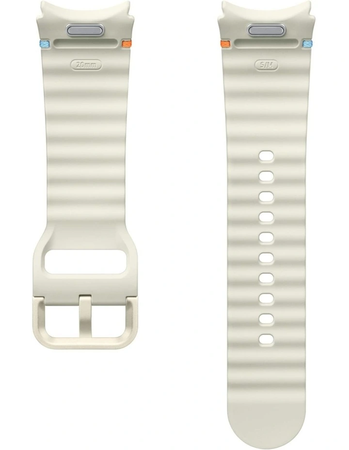 Galaxy Watch7 Sport Band in Small/Medium Cream image 2