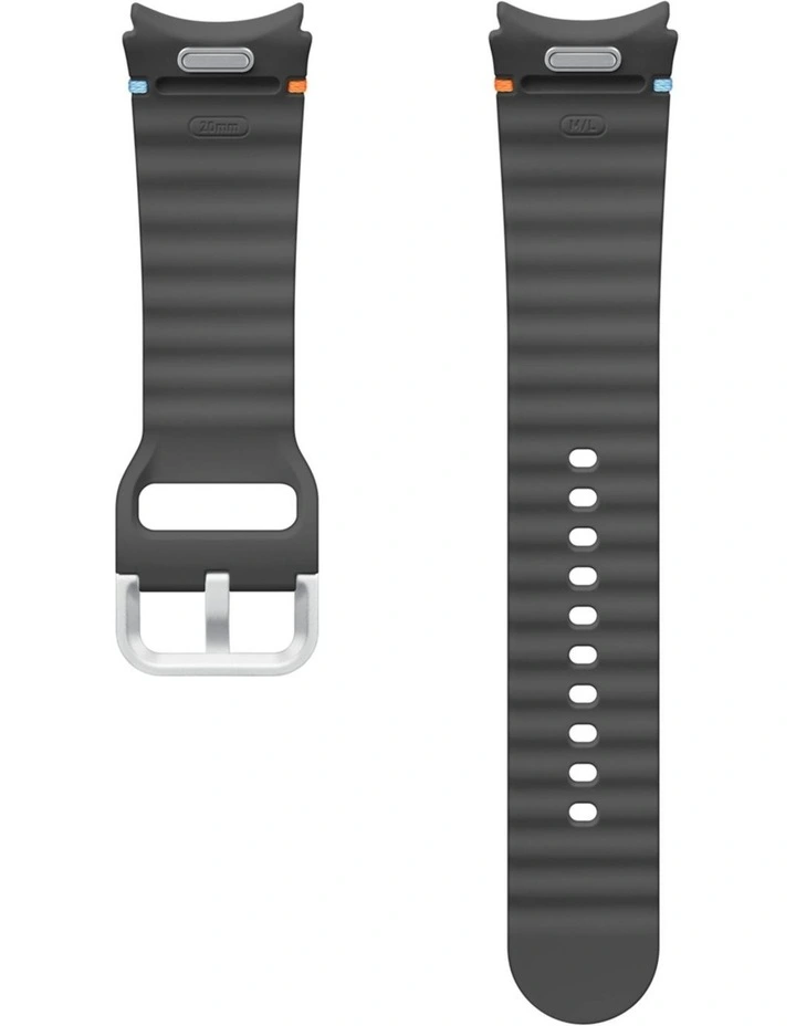 Galaxy Watch7 Sport Band in Medium/Large Dark Grey image 2