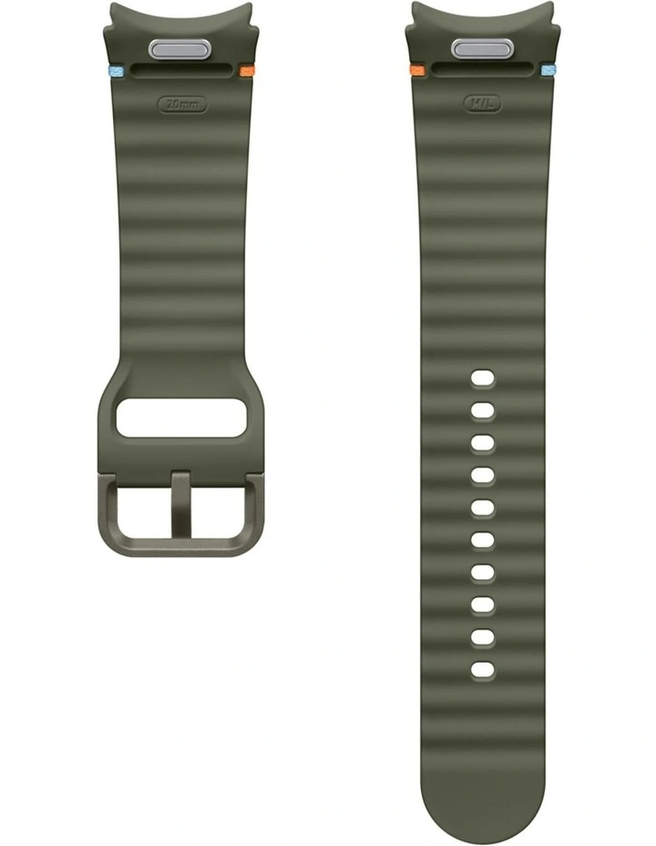 Galaxy Watch7 Sport Band in Medium/Large Green image 2