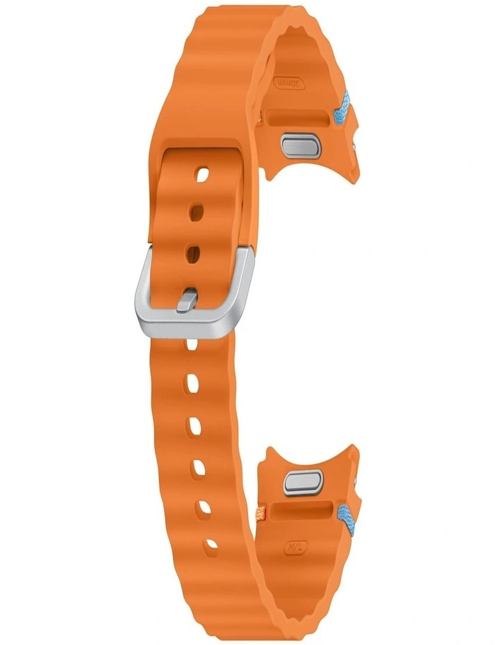 Galaxy Watch7 Sport Band in Medium/Large Orange image 3