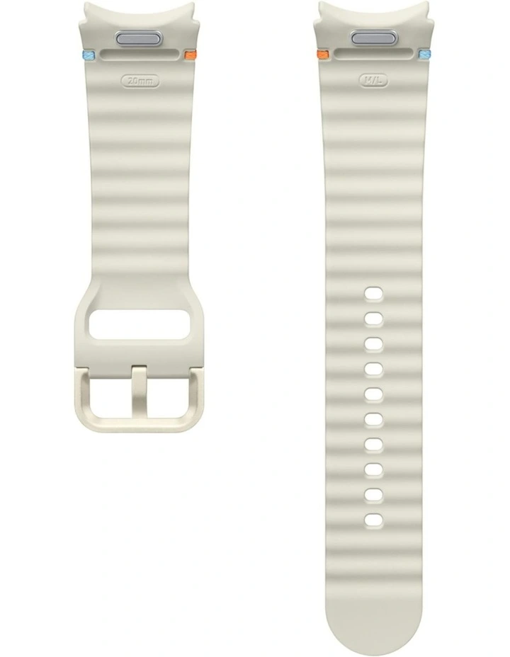 Galaxy Watch7 Sport Band in Medium/Large Cream image 2