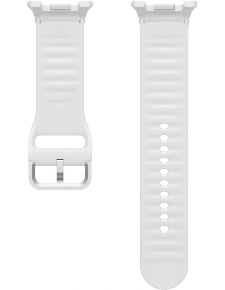Galaxy Watch8 Classic Sport Band in Medium/Large White image 2