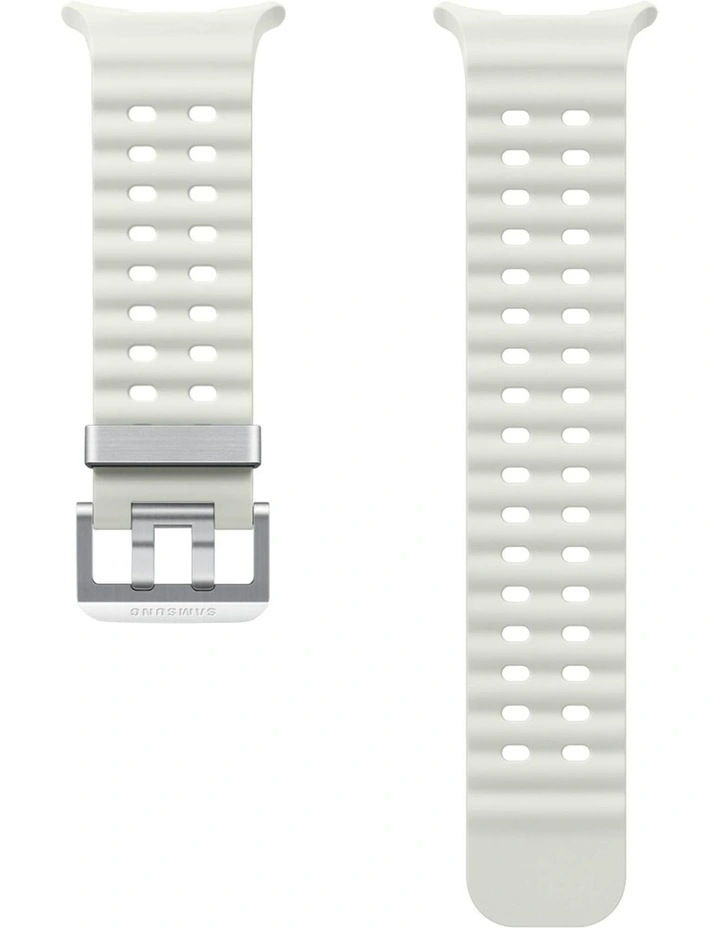 Galaxy Watch Ultra Marine Band in Cloud White image 1