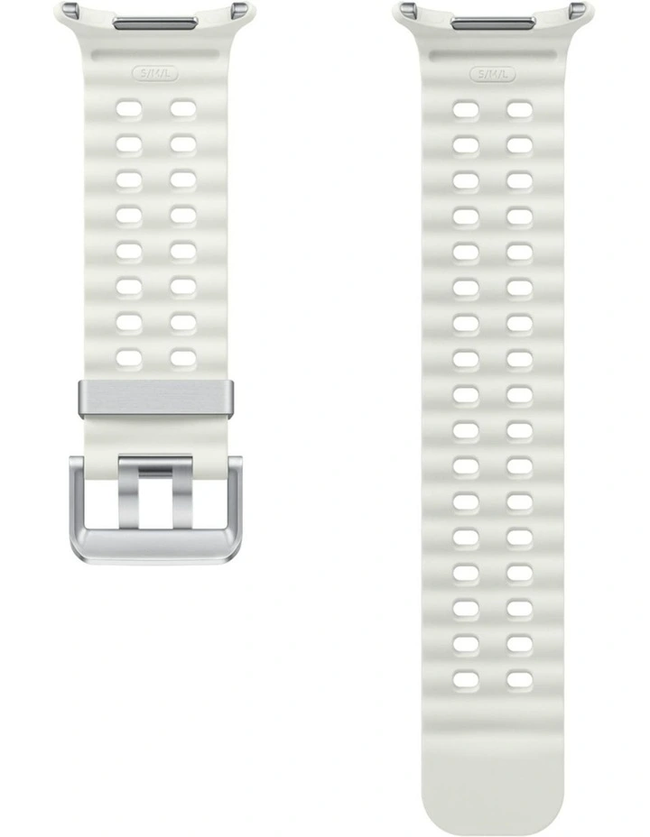 Galaxy Watch Ultra Marine Band in Cloud White image 2