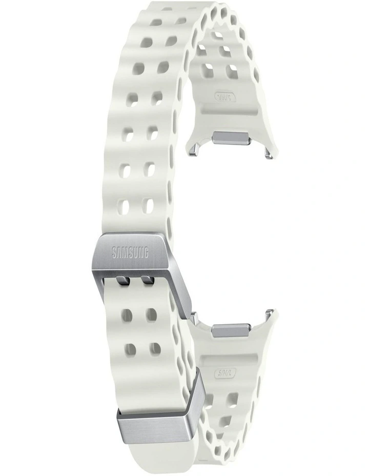 Galaxy Watch Ultra Marine Band in Cloud White image 3