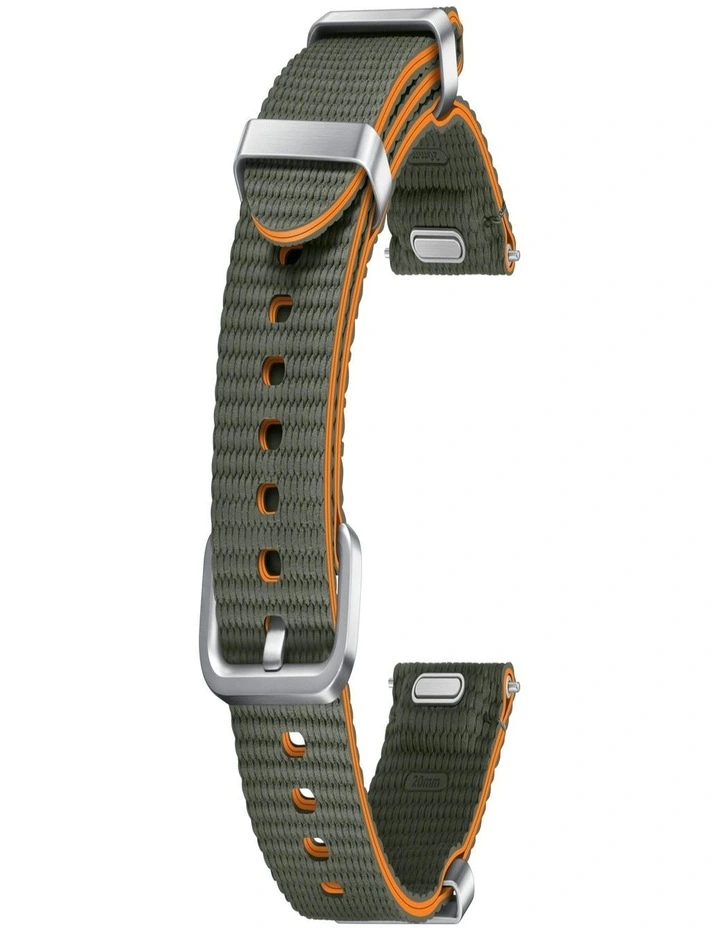 Galaxy Watch7 Athleisure Band Small/Medium in Green image 3