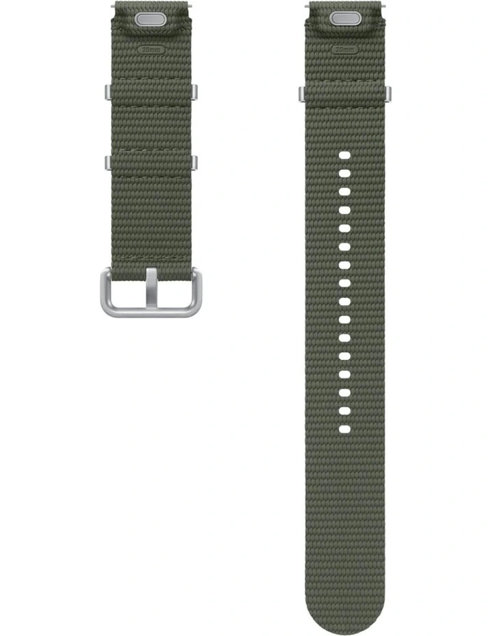 Galaxy Watch7 Athleisure Band Small/Medium in Green image 2