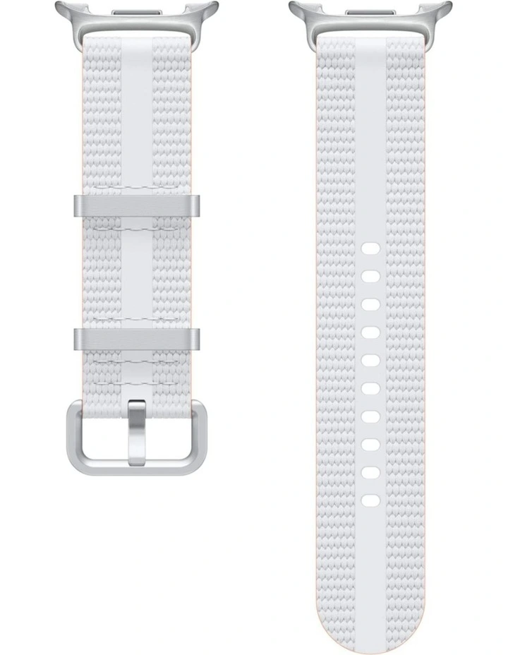 Galaxy Watch8 Classic Athleisure Band in Small/Medium White image 1