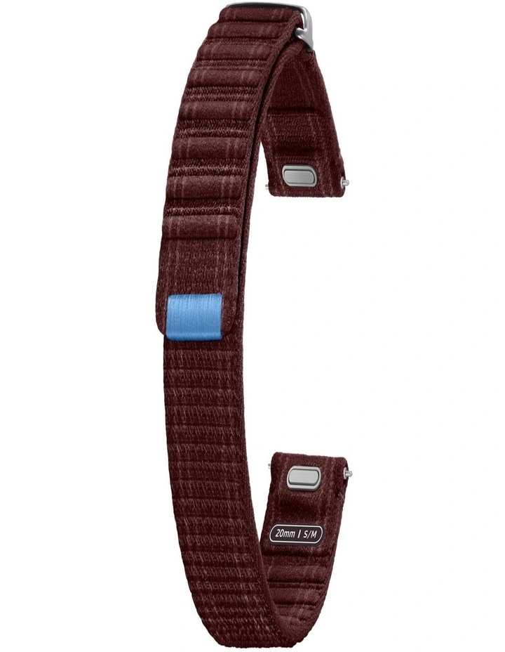 Galaxy Watch7 Fabric Band S/M in Burgundy image 3
