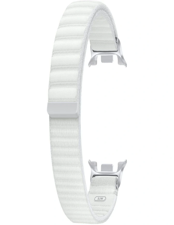 Galaxy Watch8 Classic Fabric Band S/M in White image 3
