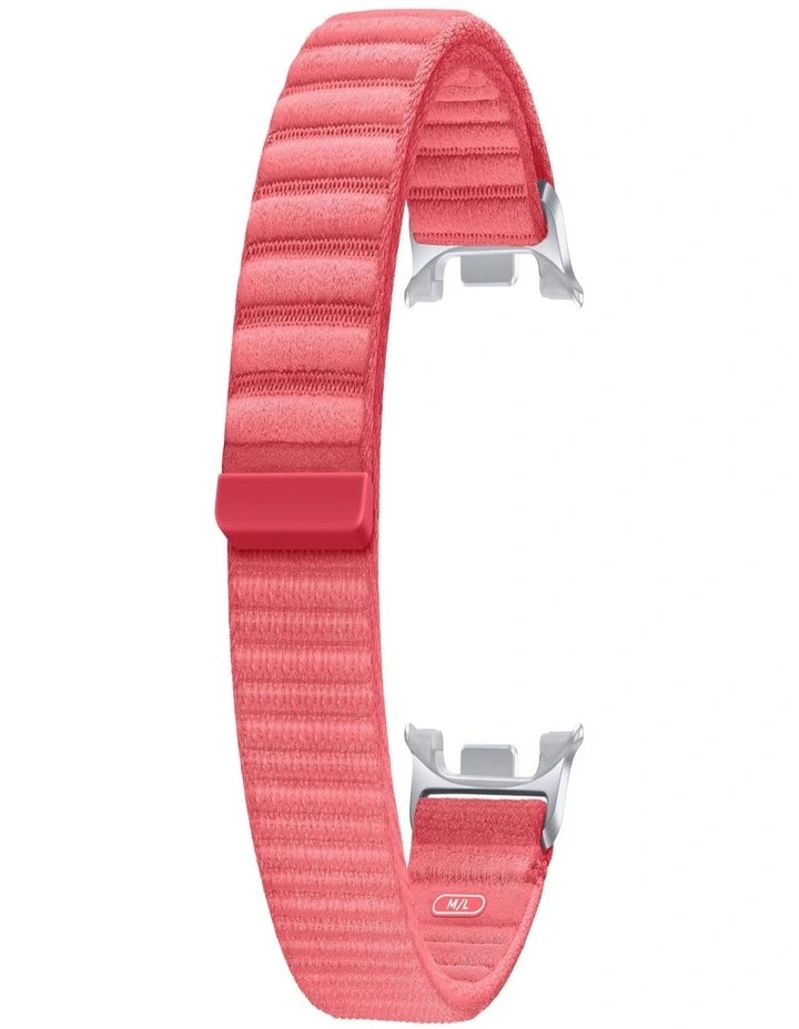 Galaxy Watch8 Classic Fabric Band M/L in Red image 3