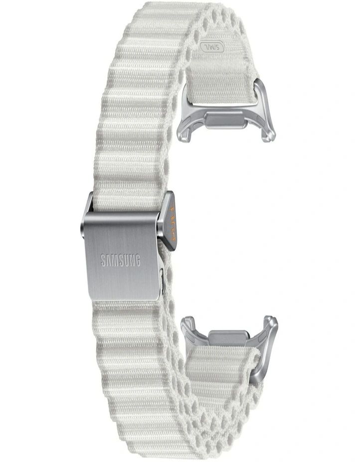 Galaxy Watch Ultra Trail Band in White Sand image 3