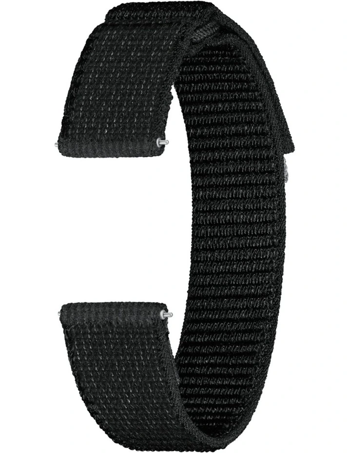 Galaxy Watch 6 Fabric Band Slim S/M in Black image 2