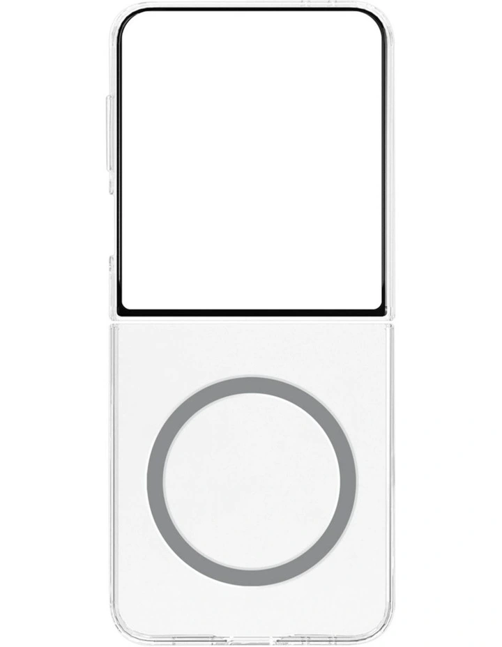 Galaxy Z Flip7 Magnet Case in Clear image 1