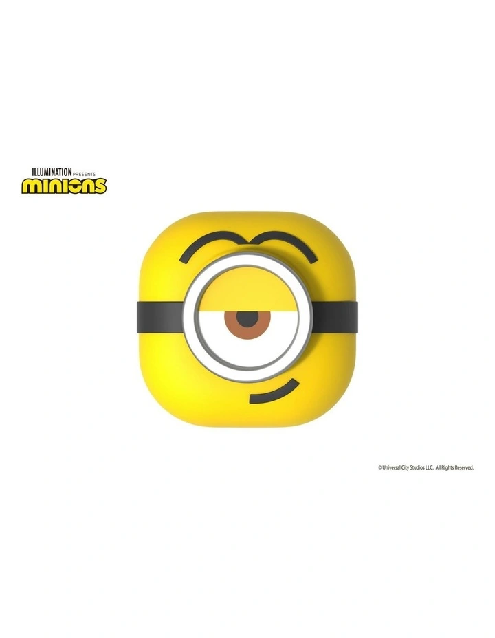 Galaxy Buds2 Pro Minions Stuart Eco-Friends Cover in Yellow image 2