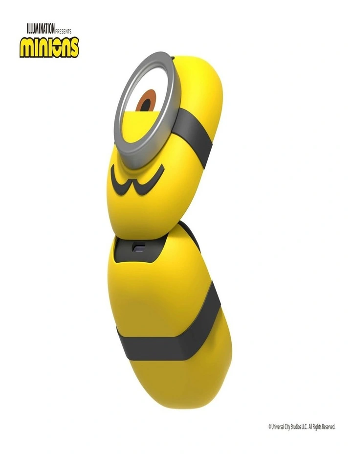 Galaxy Buds2 Pro Minions Stuart Eco-Friends Cover in Yellow image 4